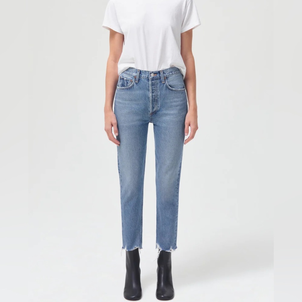 AGOLDE Riley straight ankle jeans STYLE # A130-1266